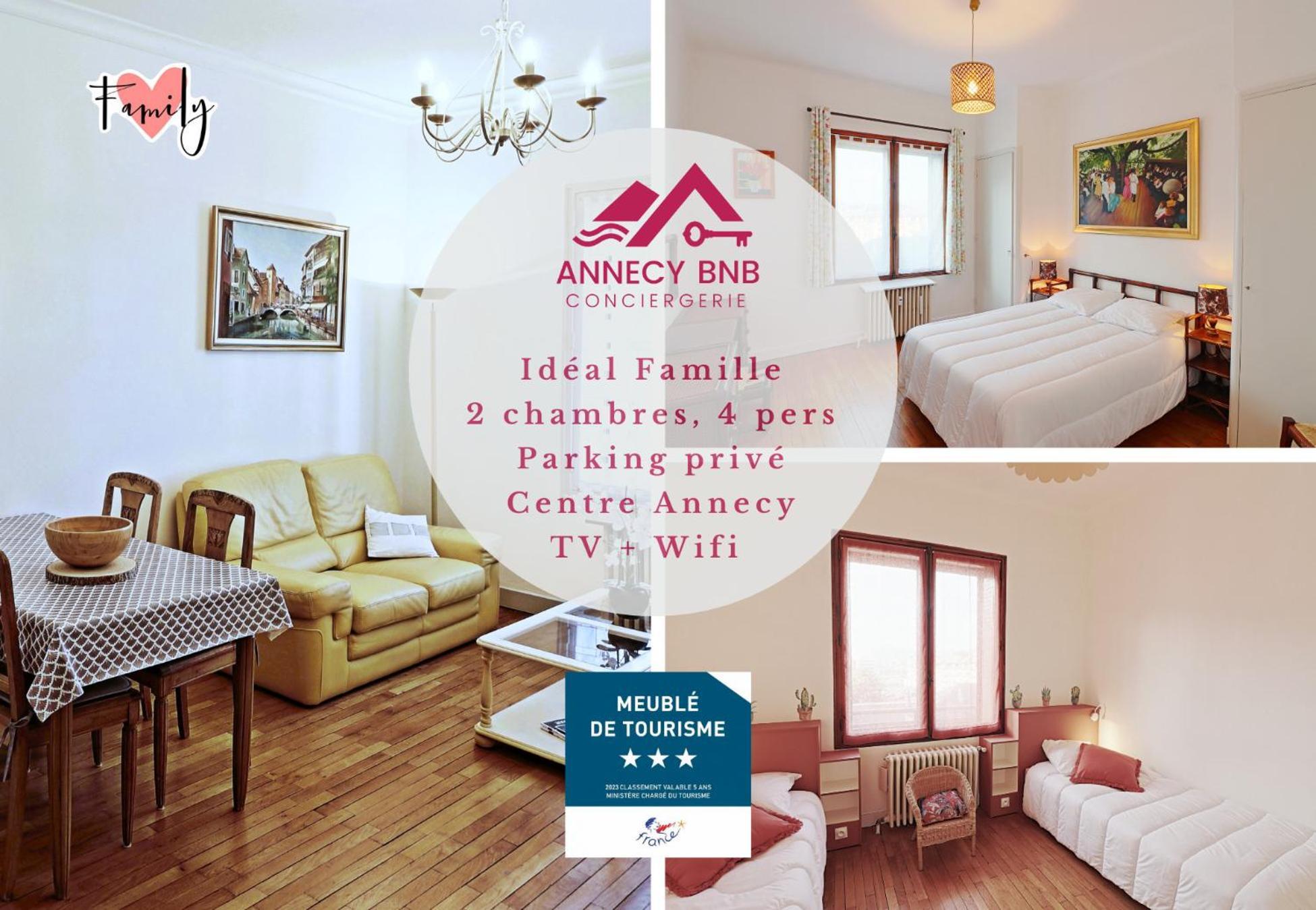 Le Family Lodge 2 Chambres 4 Personnes Classe 3 Etoiles Annecy Exterior photo